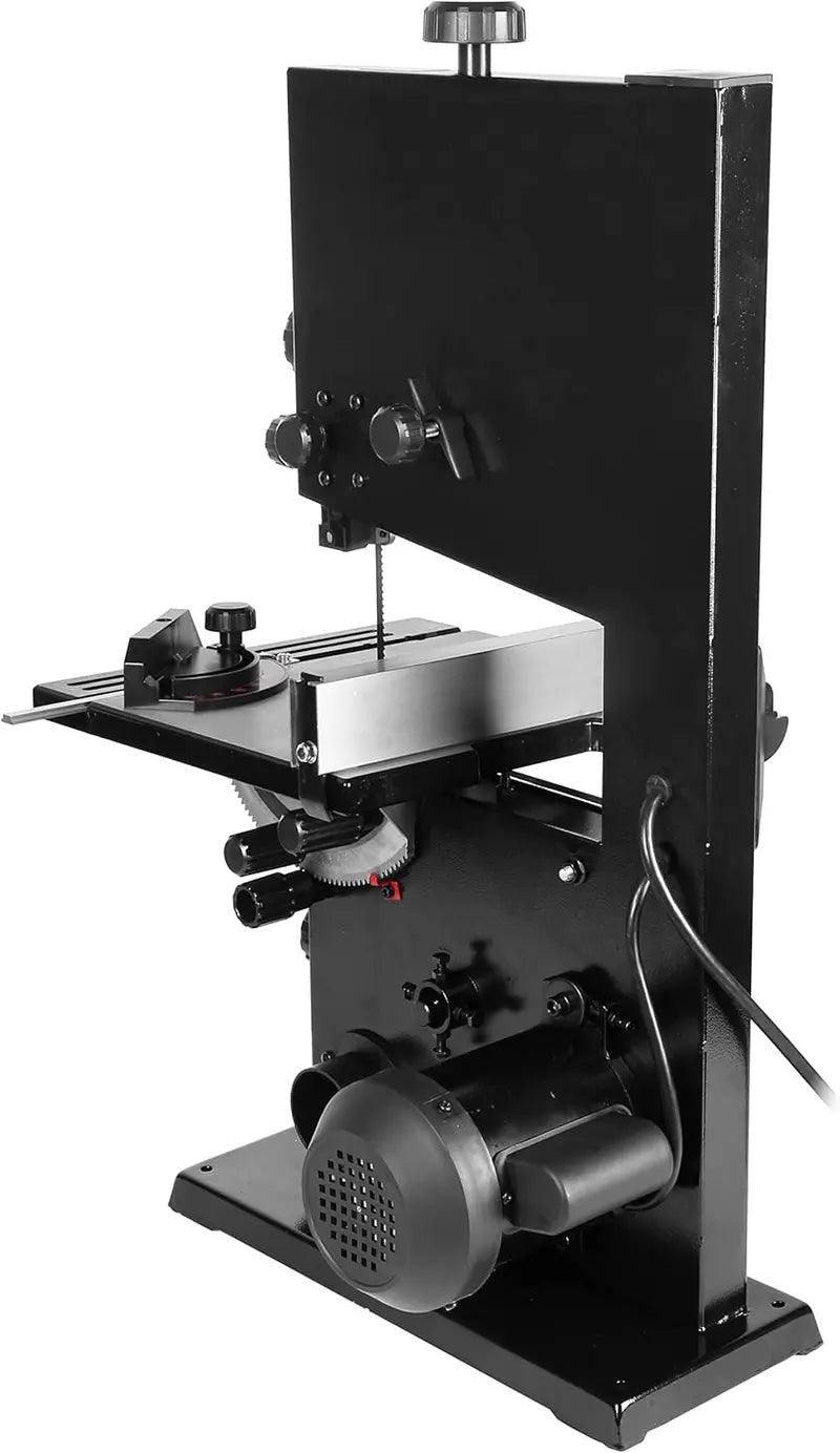 Compact 9-Inch Benchtop Band Saw  2.8-Amp Motor, Space-Saving Design for Light-Duty Workshop Use