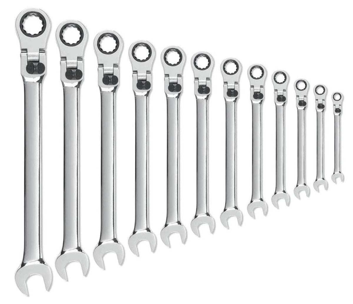 GearWrench 12 PC XL LOCKING FLEX HEAD RATCHETING SET