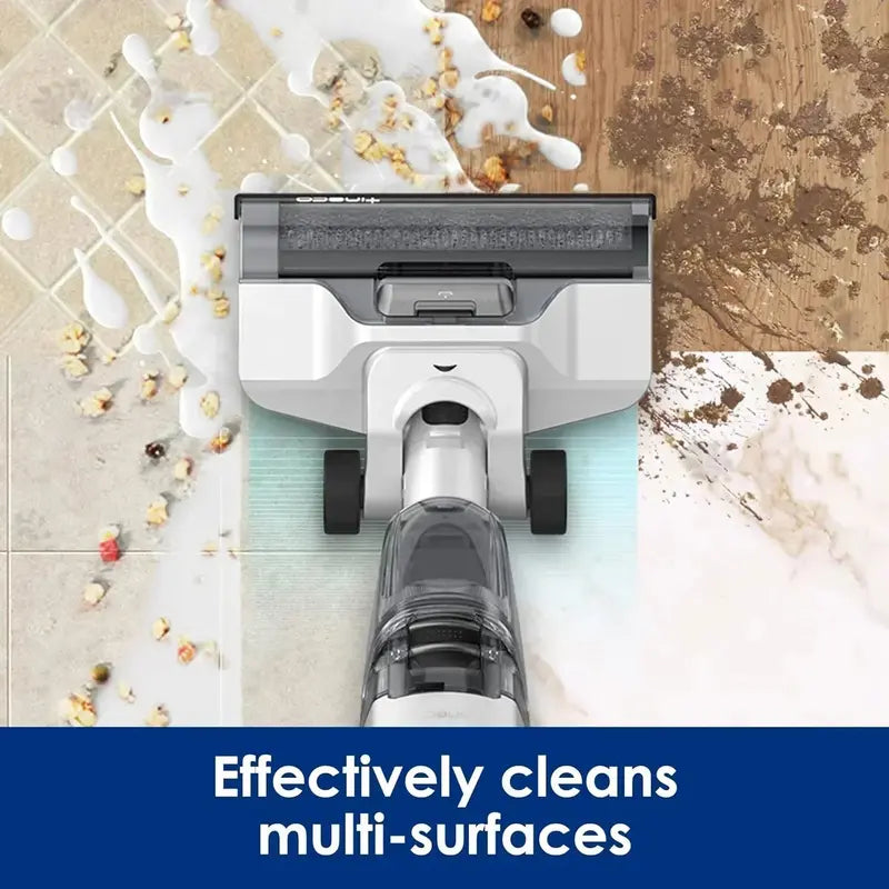 Cordless Wet/Dry Vacuum & Mop  All-in-One Hard Floor Cleaner for Effortless Maintenance