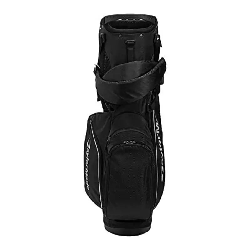 TaylorMade 5.0 Stand Golf Bag — Lightweight, Dual Strap, Black/White Design
