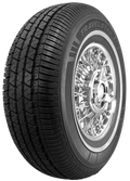 Travelstar UN106 All-Season Passenger Tire – 215/70R15 98T with Classic White Wall Accent (18mm) – Tire Only