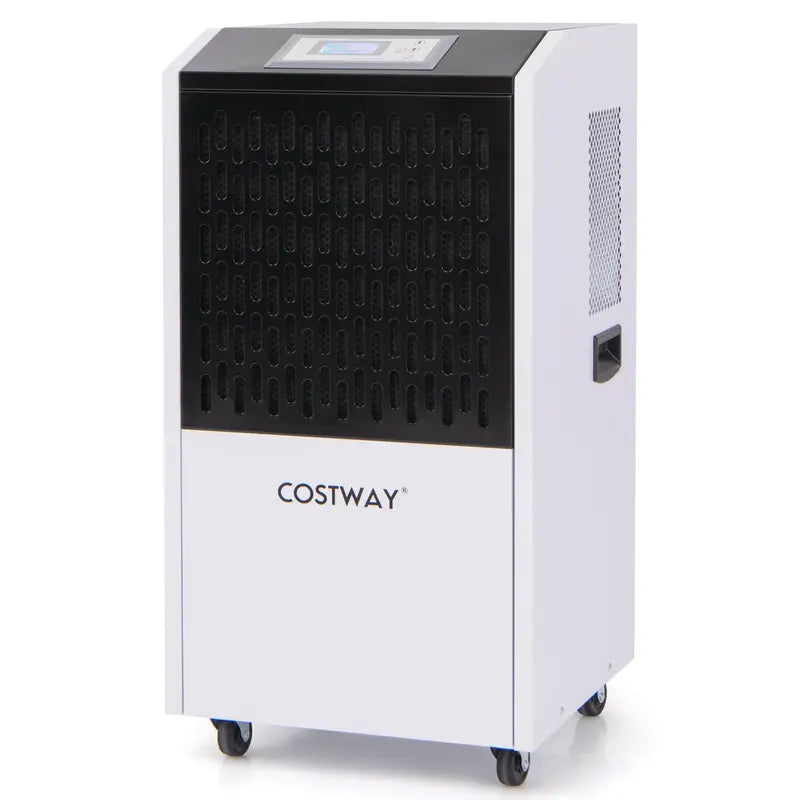 Commercial-Grade 250-Pint Dehumidifier  Industrial Strength with Continuous Drain Hose Compatibility