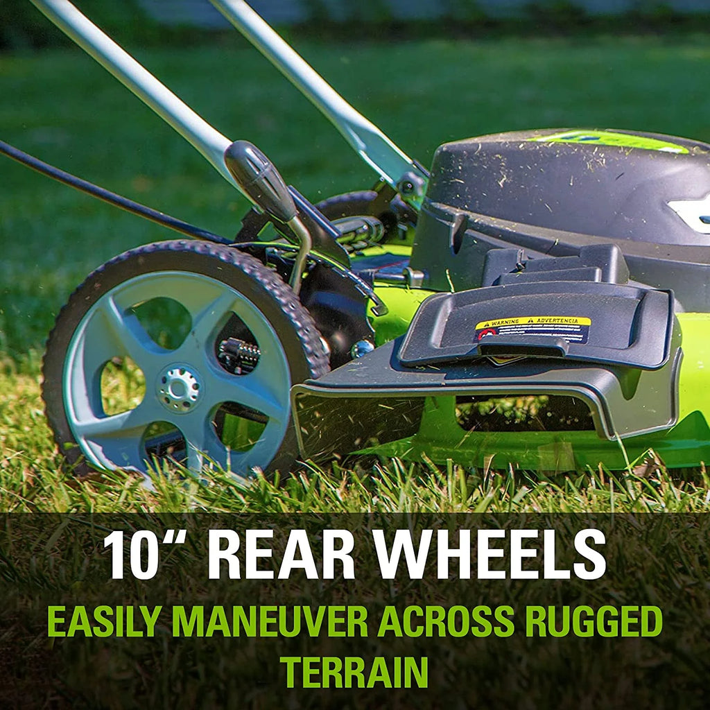 Greenworks 12 Amp 20-Inch 3-in-1Electric Corded Lawn Mower . 25022