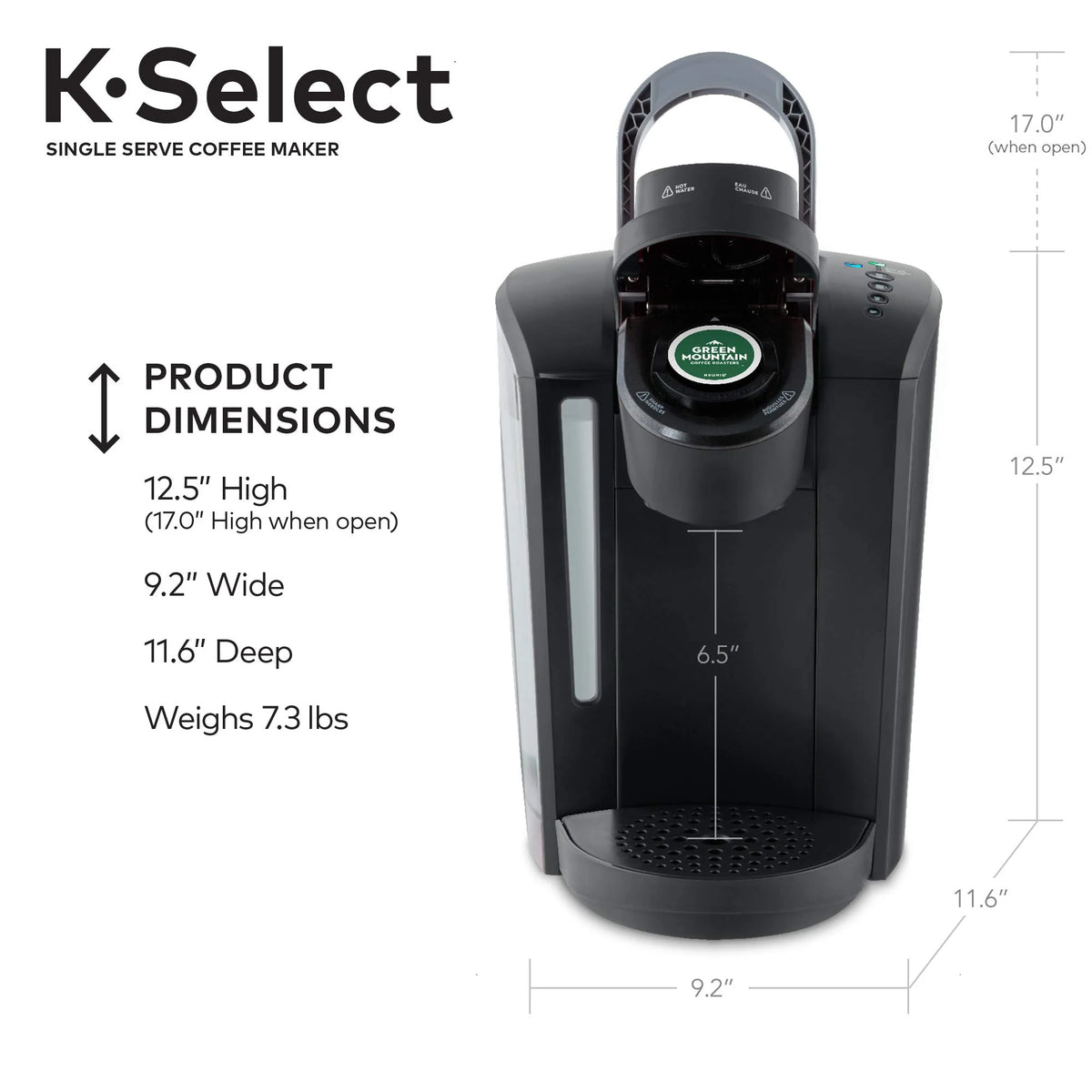 Keurig K-Select Single-Serve K-Cup Pod Coffee Maker