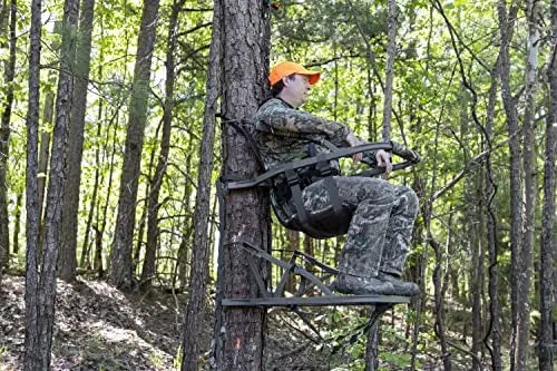 Summit Viper SD Tree Stand – Compact Aluminum Climber with Safety Gear & Comfort Seat