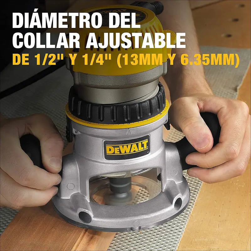 DEWALT DW616 Fixed-Base Router  1.75-Horsepower Professional Woodworking Tool
