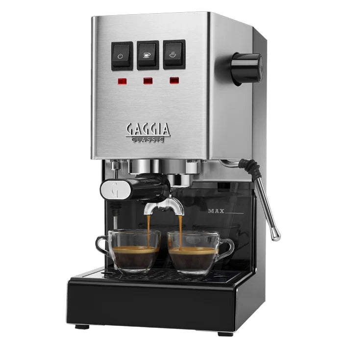 Gaggia Classic Pro Semi-Automatic Espresso Machine-Stainless Steel