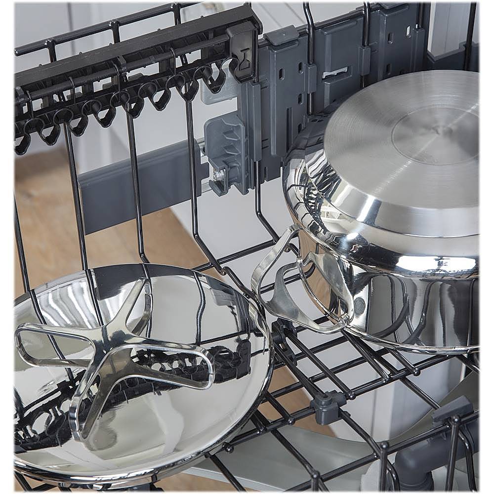 Café - 24" Top Control Tall Tub Built-In Dishwasher with Stainless Steel Tub - Stainless steel