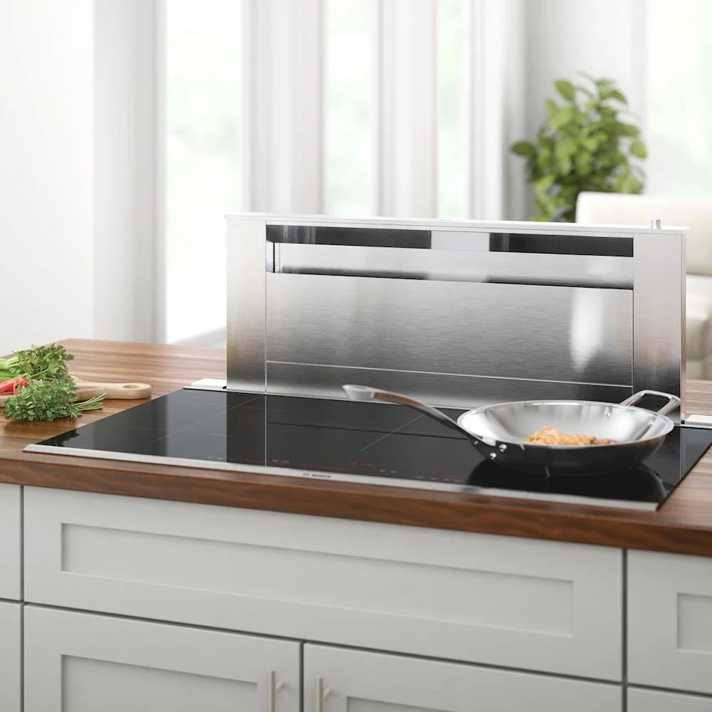 Bosch - 800 Series 36" Built-In Electric Induction Cooktop with 5 elements and Wifi - Black