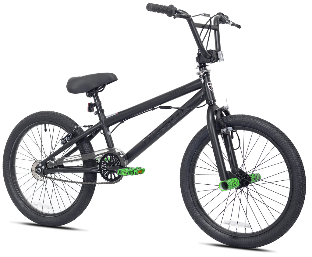 20 In. Chaos Boy'S BMX Child Bicycle, Hydro Dip Matte Black