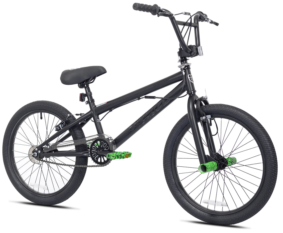 20 In. Chaos Boy'S BMX Child Bicycle, Hydro Dip Matte Black