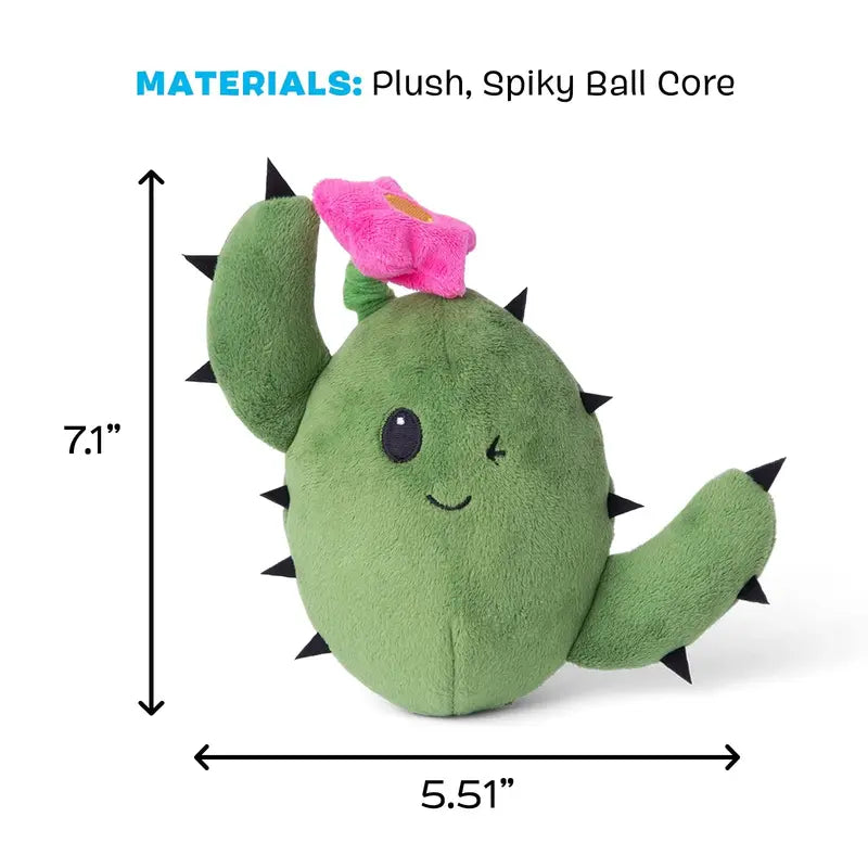 Consuela the Cactus Interactive Plush Toy for Large Dogs  Squeaker & Hidden Toy, Non-Toxic, Indoor/Outdoor Use