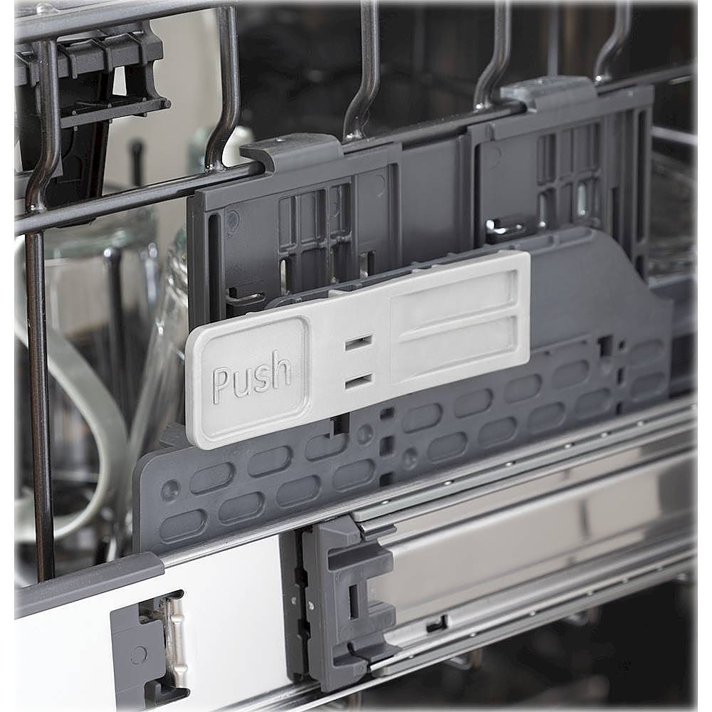 Café - 24" Top Control Tall Tub Built-In Dishwasher with Stainless Steel Tub - Matte white