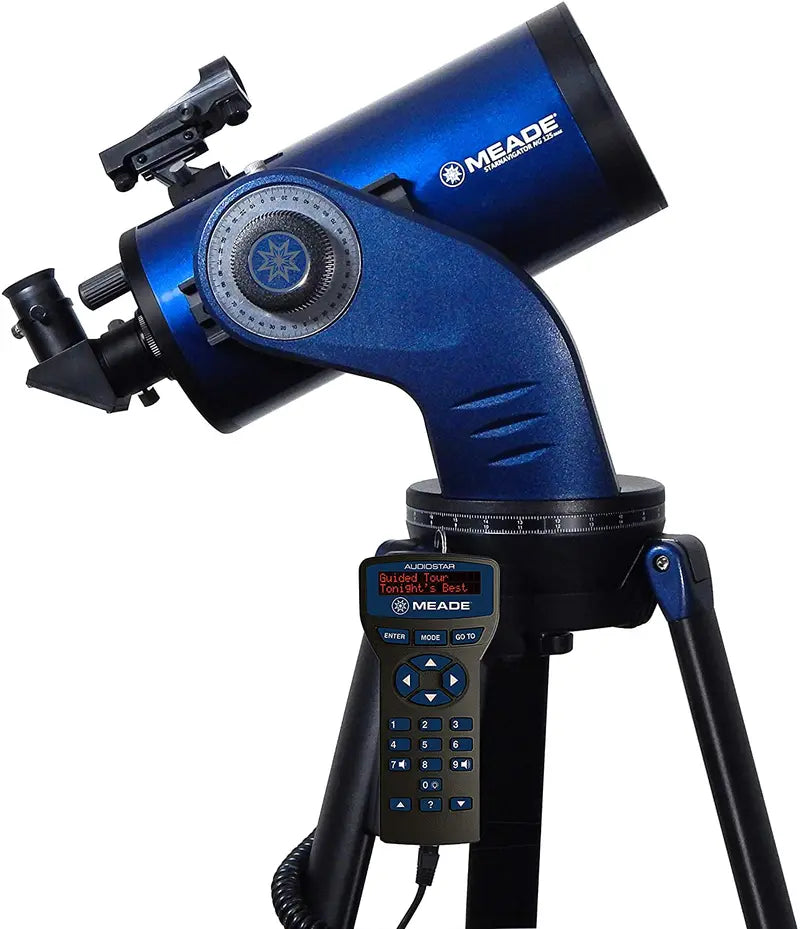 StarNavigator NG-125 Maksutov-Cassegrain Telescope – Black Astronomical Scope