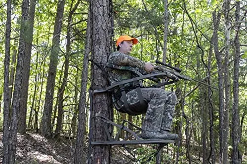 Summit Viper SD Tree Stand – Compact Aluminum Climber with Safety Gear & Comfort Seat