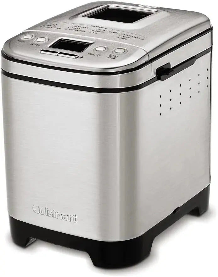 Cuisinart Compact Automatic Bread Maker for Loaves up to 2 Pounds, Ideal for Home Baking