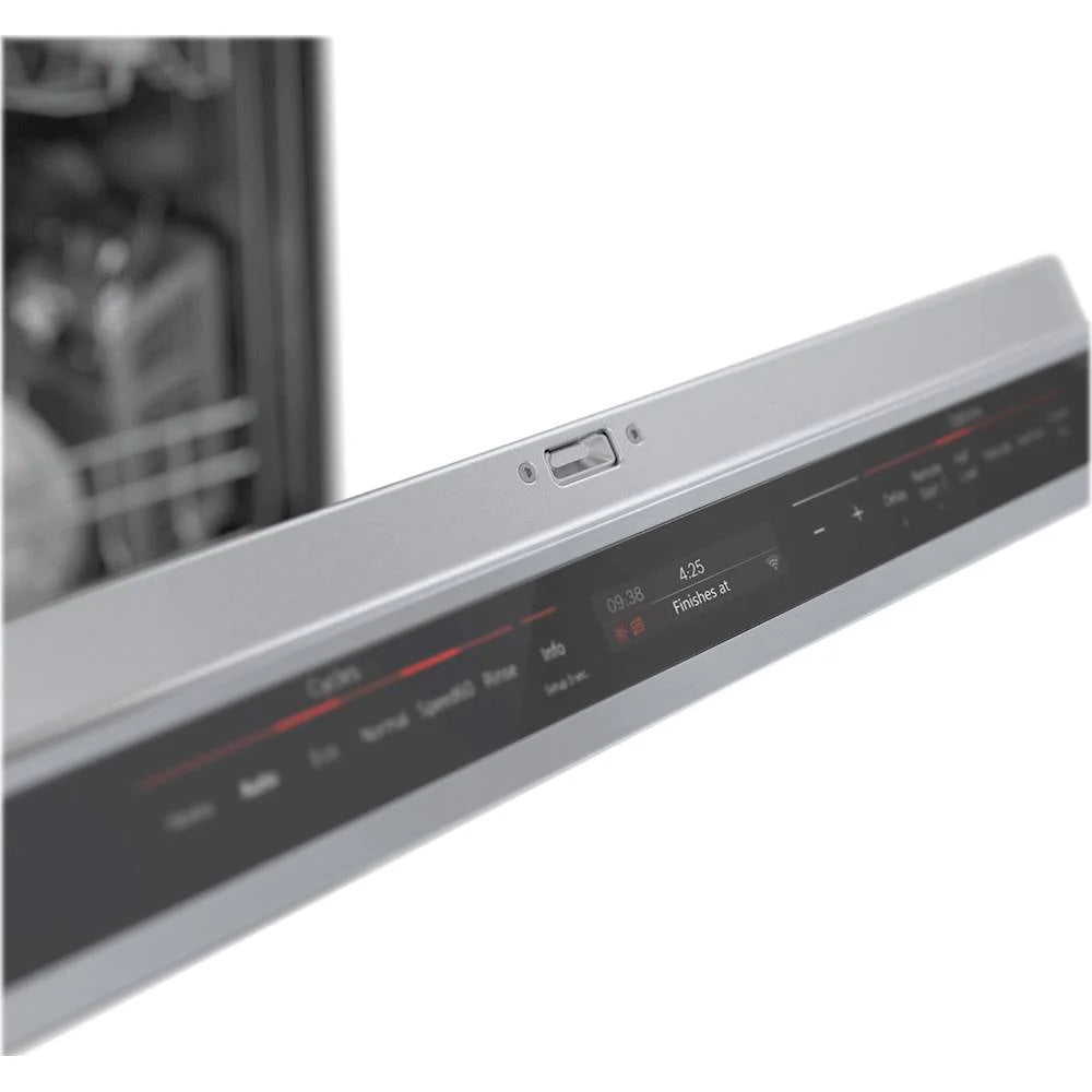 Bosch - 800 Series 24" Top Control Built-In Dishwasher with CrystalDry, Stainless Steel Tub, 3rd Rack, 42 dBa - Stainless steel