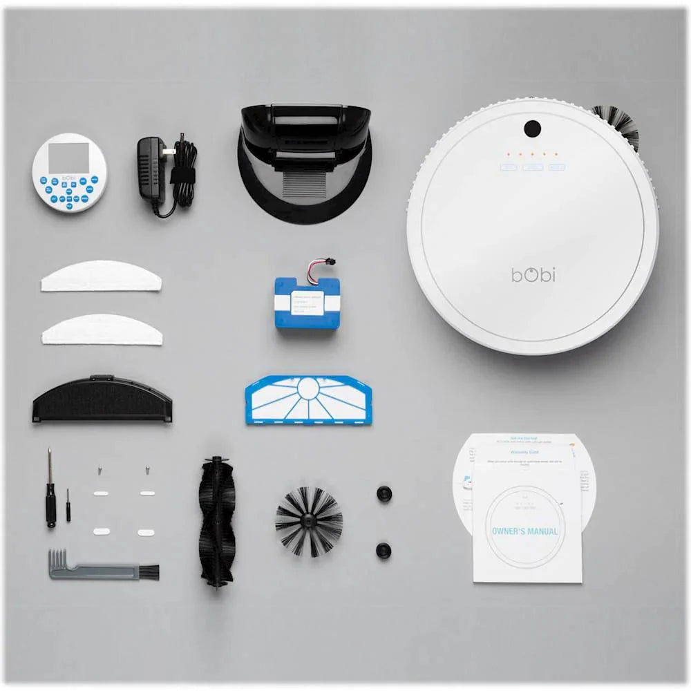 bObsweep - bObi Classic Robot Vacuum & Mop - Blackberry