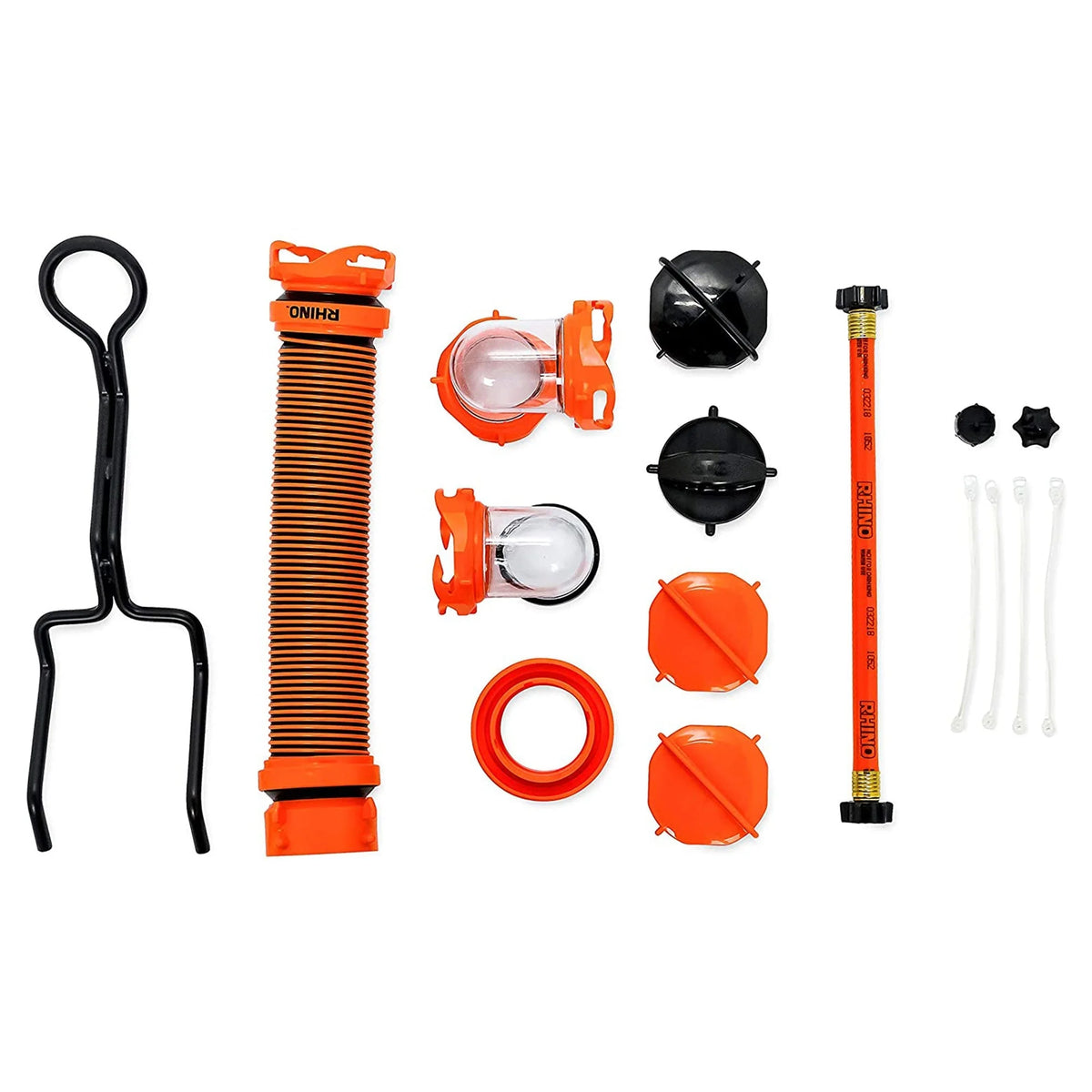 Camco 39006 Rhino Portable 36 Gallon RV Waste Tank Holding Hose and Accessories💝 Last Day For Clearance