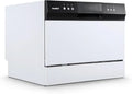 Compact Energy Star ertified Portable Dishwasher  6-Place Setting, 8 Wash Cycles, Dorm/RV/Apartment Friendly