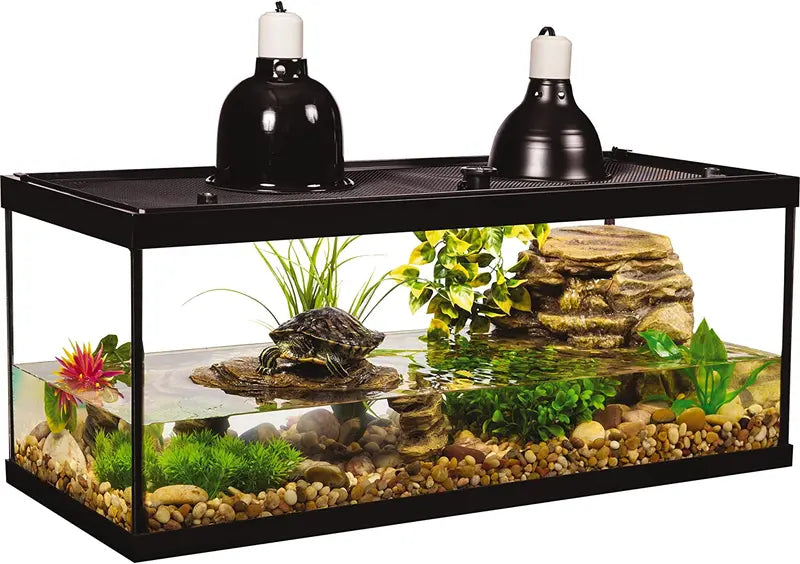 Tetra Aquatic Turtle Deluxe 20-Gallon Kit – Includes Filter, Heater, and UV Lighting