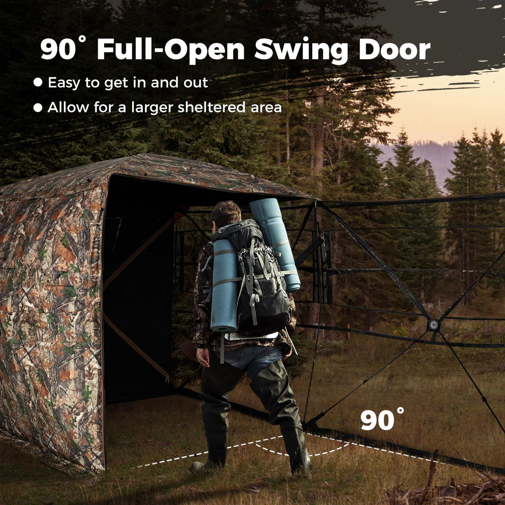 Tangkula 270° See Through Hunting Blind