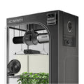 AC Infinity Advance Grow Tent System 3x3, 3-Plant Kit, Full Spectrum LED Grow Light