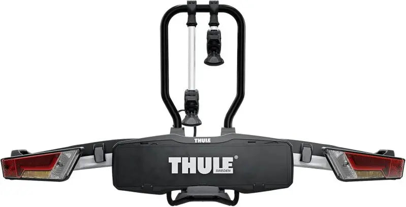 Thule EasyFold XT 2-Bike Hitch Rack – Foldable, Easy-Load Platform Carrier with Integrated Locks
