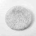 Pillowfort Faux Fur Floor Pillow Gray | Target