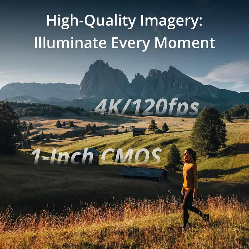 DJI Osmo Pocket 3 Creator Combo  4K/120fps Vlog Camera with Advanced Stabilization and Content Tools