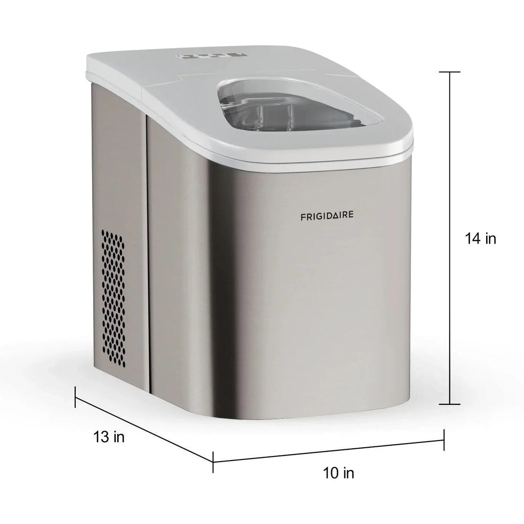 Frigidaire EFIC117-SS 26 lb. Countertop Ice Maker . Stainless Steel