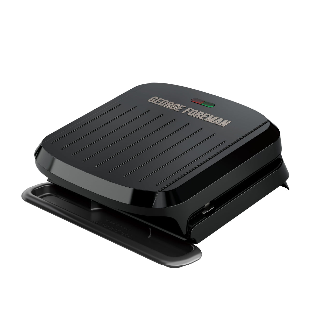 4-Serving Removable Plate Grill and Panini. Black. GRP1065B
