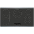 Bosch NET8668SUC 800 Series 36" Built-In Electric Cooktop with 5 elements and Stainless Steel Frame