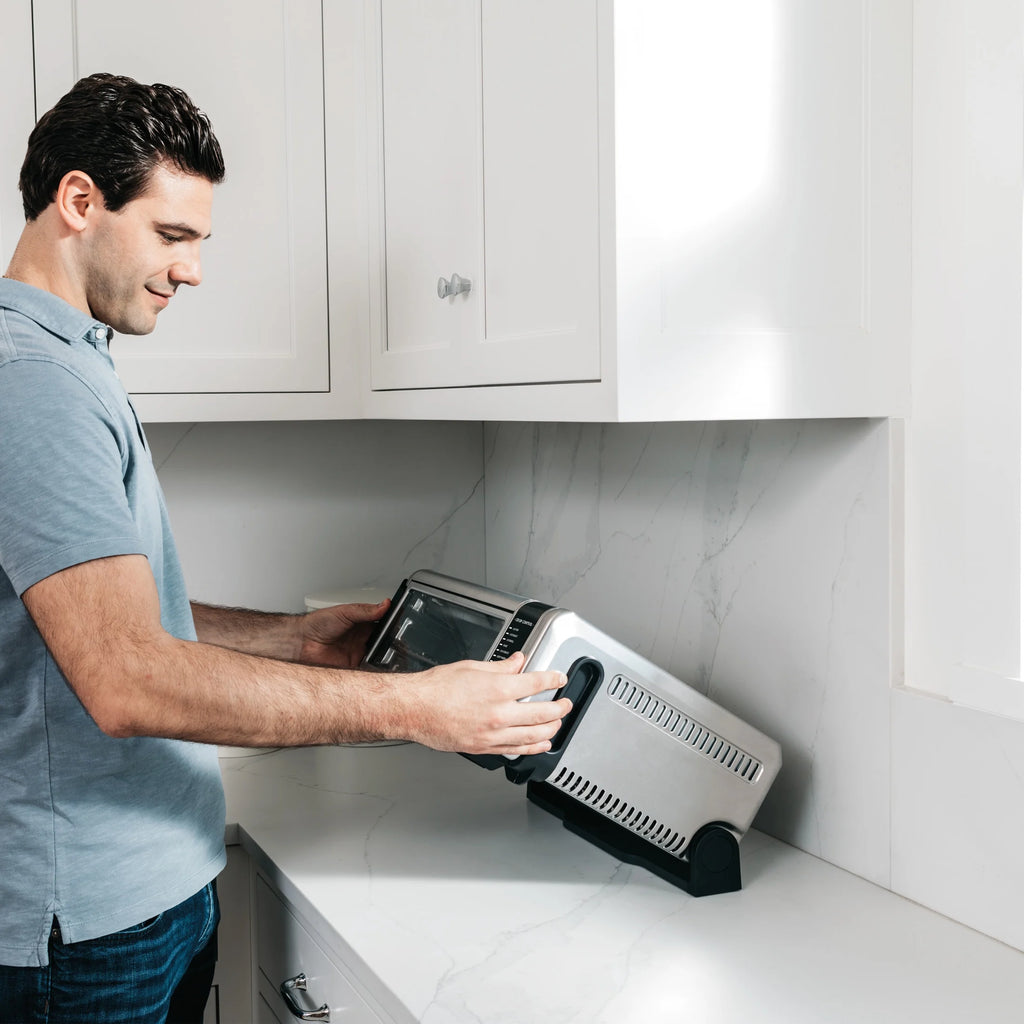 Ninja?? SP101 Foodia? 8 - in - 1 Digital Air Fry Oven, Flip - Away for Storage, Dehydrate, Keep Warm