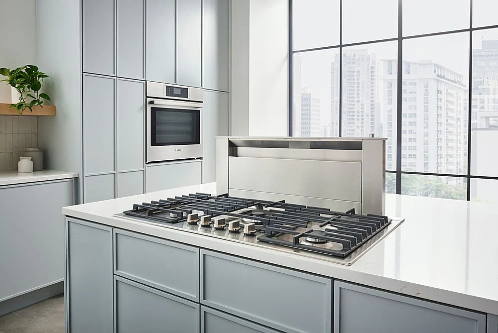 Bosch - 800 Series 30" Telescopic Downdraft System - Stainless steel