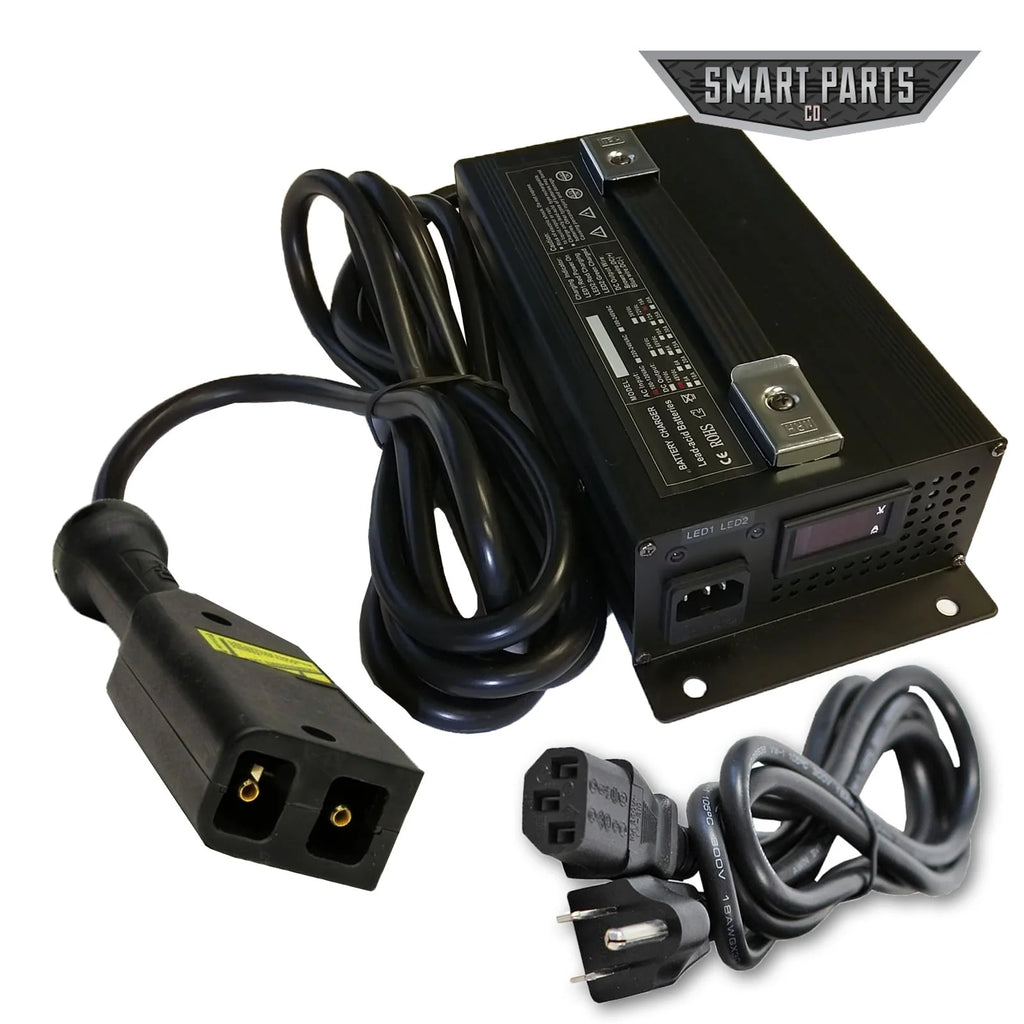 High Performance 36V 18 Amp Golf Cart Battery Charger EZGO TXT Medalist LED Display, 36 Volt Fast Charge