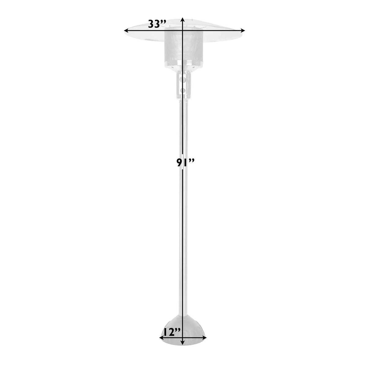 Fire Sense 61445 Natural Stainless