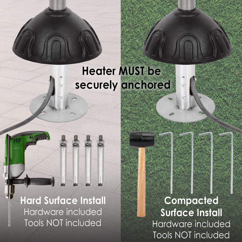 Fire Sense 61445 Natural Stainless