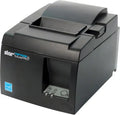 Star Micronics TSP143IIIBi Bluetooth Thermal Printer with Auto-cutter & Power Supply – iOS/Android/Windows Compatible, Gray