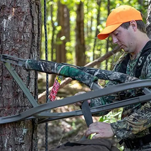 Summit Viper SD Tree Stand – Compact Aluminum Climber with Safety Gear & Comfort Seat