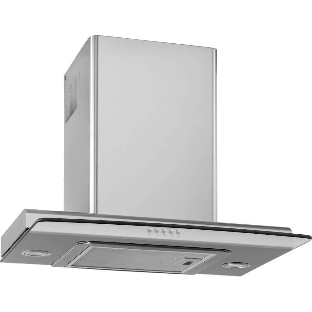 GE Profile - 24" Convertible Range Hood - Silver