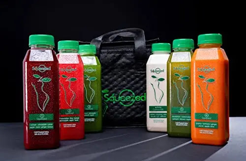 Squeezed 5-Day Juice Cleanse Program – Cold-Pressed Organic Juice Detox Kit