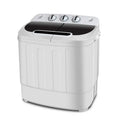 Super Deal Portable Twin-Tub Washing Machine – 13-Lb Capacity with Wash & Spin Cycles