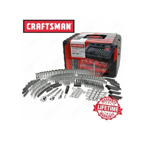 Craftsman 450-Piece Mechanics Tool Set  Comprehensive Socket, Ratchet & Wrench Collection