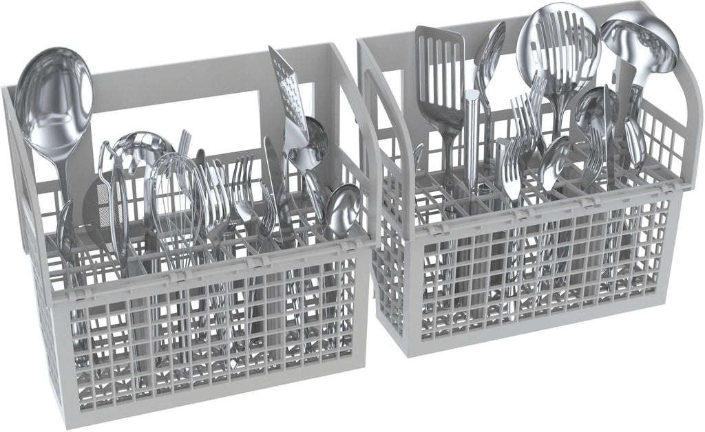 Bosch - 800 Series 24" Top Control Built-In Dishwasher with CrystalDry, Stainless Steel Tub, 3rd Rack, 42 dBa - Stainless steel