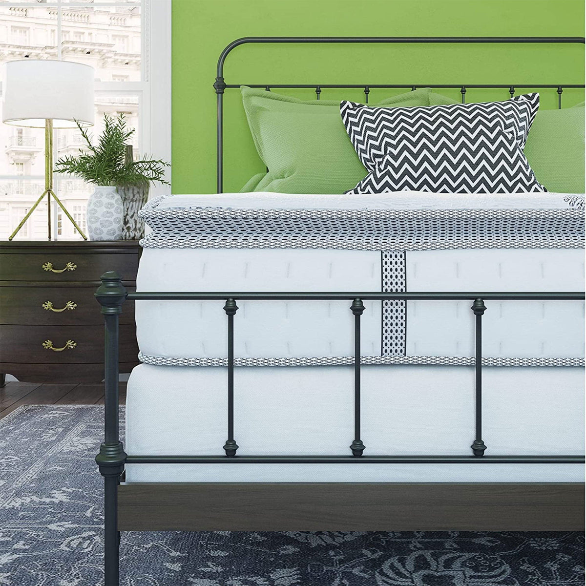 12 inch Hybrid Cool Gel Memory Foam and Innerspring Mattress
