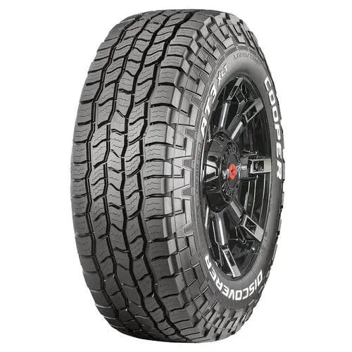 Cooper Discoverer AT3 XLT LT275/70R18 E-Rated All-Terrain Tire  18-Inch, Load Range E, White Lettering