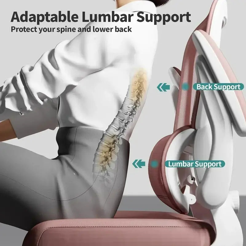 TRALT Ergonomic Office Chair – High-Weight Capacity Mesh Desk Chair for Work or Gaming