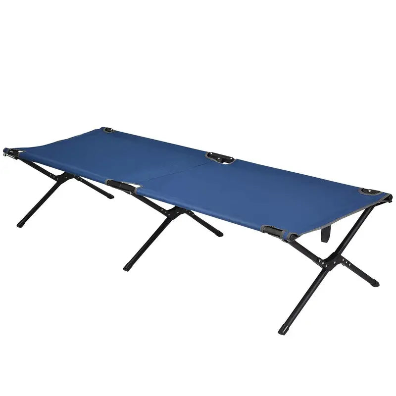 Travel-Ready Folding Camping Cot with Durable Carry Bag Included