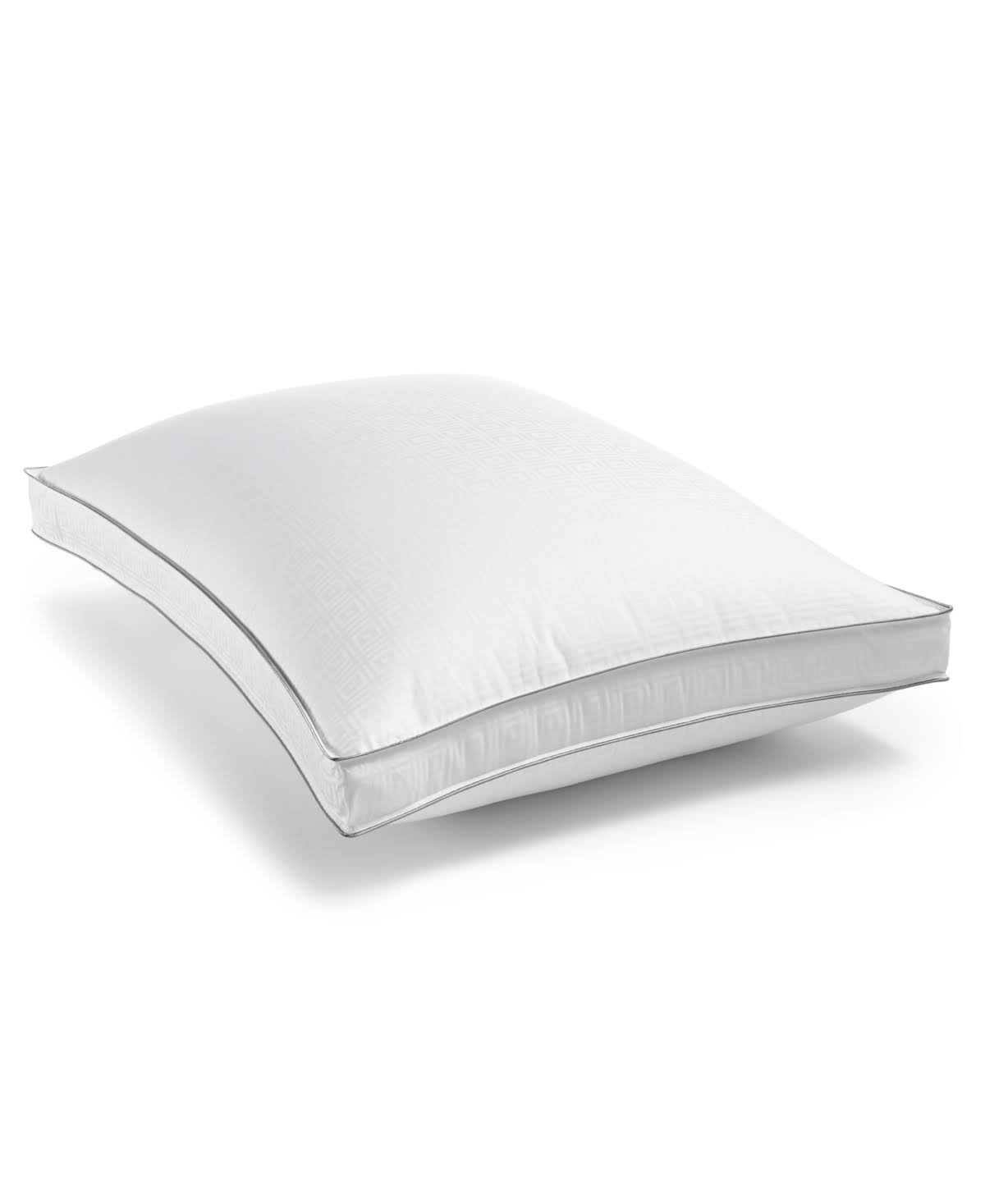 Hotel Collection Luxe Down-Alternative Medium-Density Gusset King Pillow White